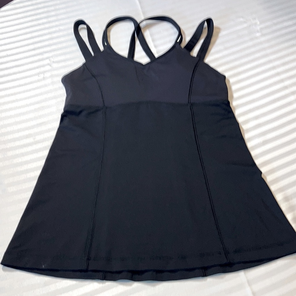 Lululemon Happy Strappy Reflective Tank Top sz 8